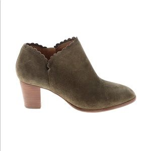 Jack Rogers Ankle Boots Olive Green Size 6